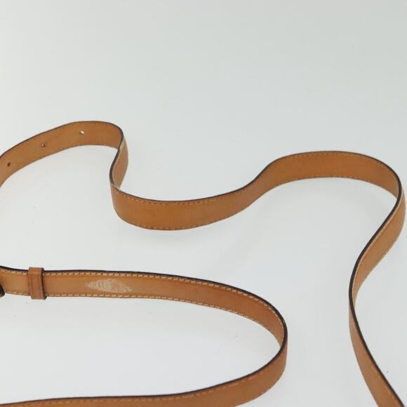 CELINE Macadam Canvas Shoulder Bag Pvc Beige Gold - Picture 8 of 13